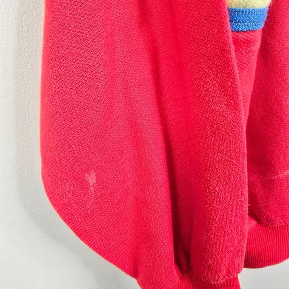 Vintage 80s Sport Promotion Center Italian Made Colorblock Sweatshirt EU 50 US L - Picture 7 of 8